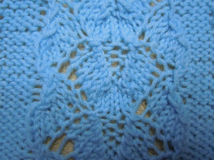 butterfly panel knitting pattern